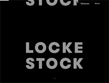 Tablet Screenshot of lockestockcreative.com